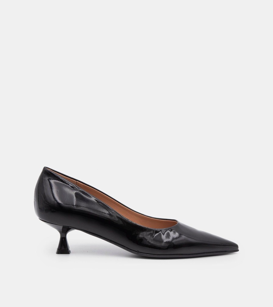 Pumps CANAPE | Patent Black Decollete