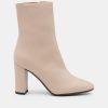 Ankle Boots CANAPE | Cream Nappa Ankle Boots