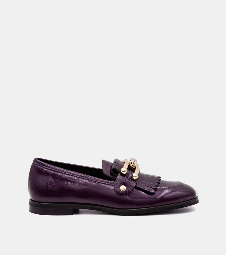 Moccasins BENCIVENGA | Purple Naplak Loafers