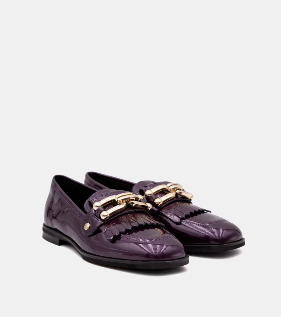 Moccasins BENCIVENGA | Purple Naplak Loafers