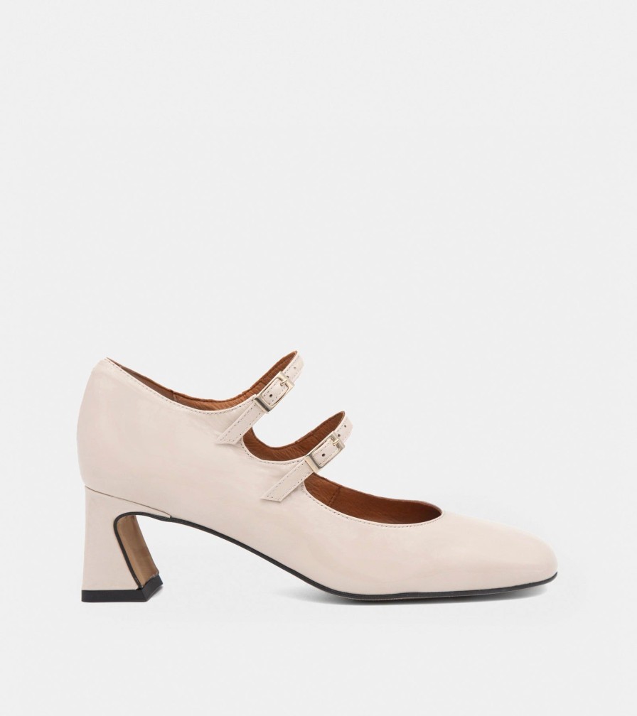 Pumps ALARCON | Decollete Vernice Bianco