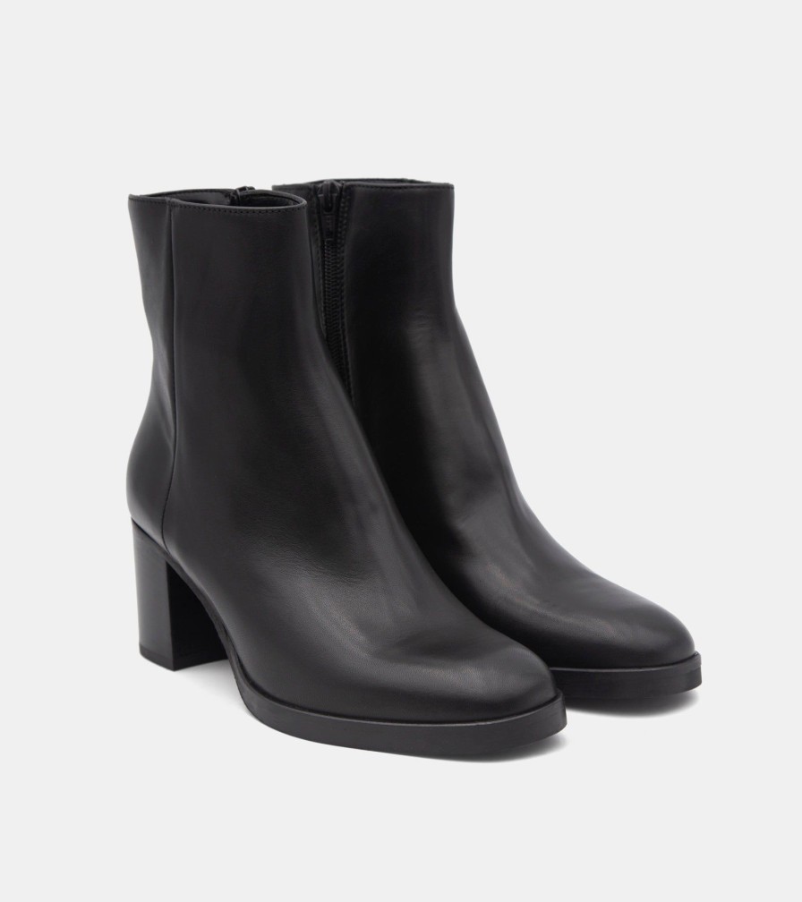 Ankle Boots BENCIVENGA | Tronchetti Vitello Nero