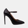 Pumps CRISPI | Black Nappa Decollete