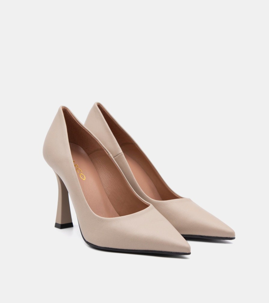 Pumps CANAPE | Cream Nappa Decollete