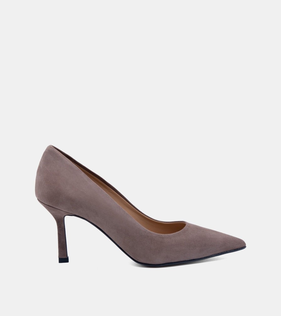 Pumps CRISPI | Maple Suede Decollete