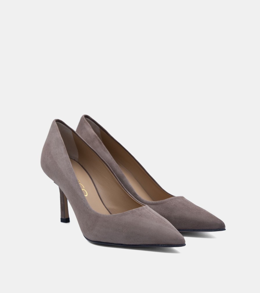 Pumps CRISPI | Maple Suede Decollete