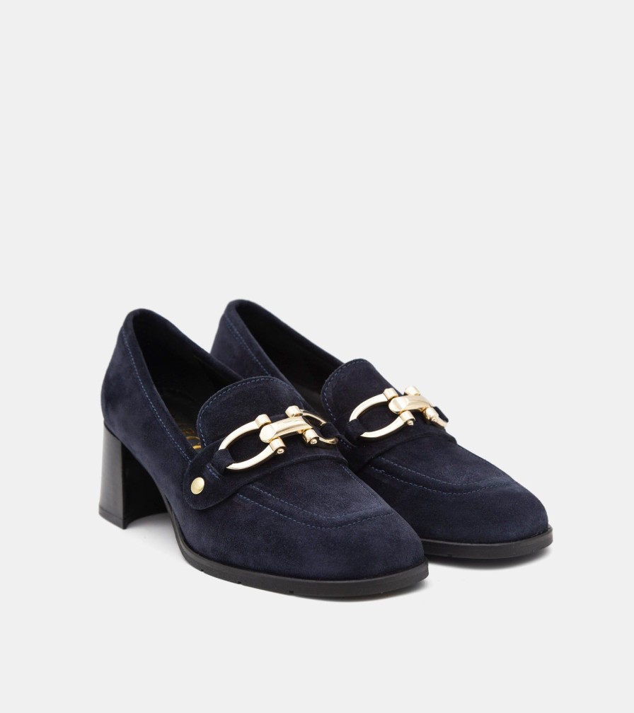 Moccasins BENCIVENGA | Blue Suede Loafers