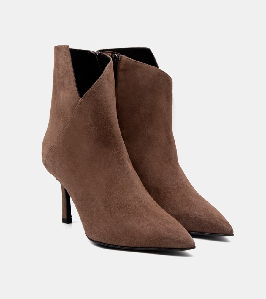 Ankle Boots CRISPI | Maple Suede Ankle Boots