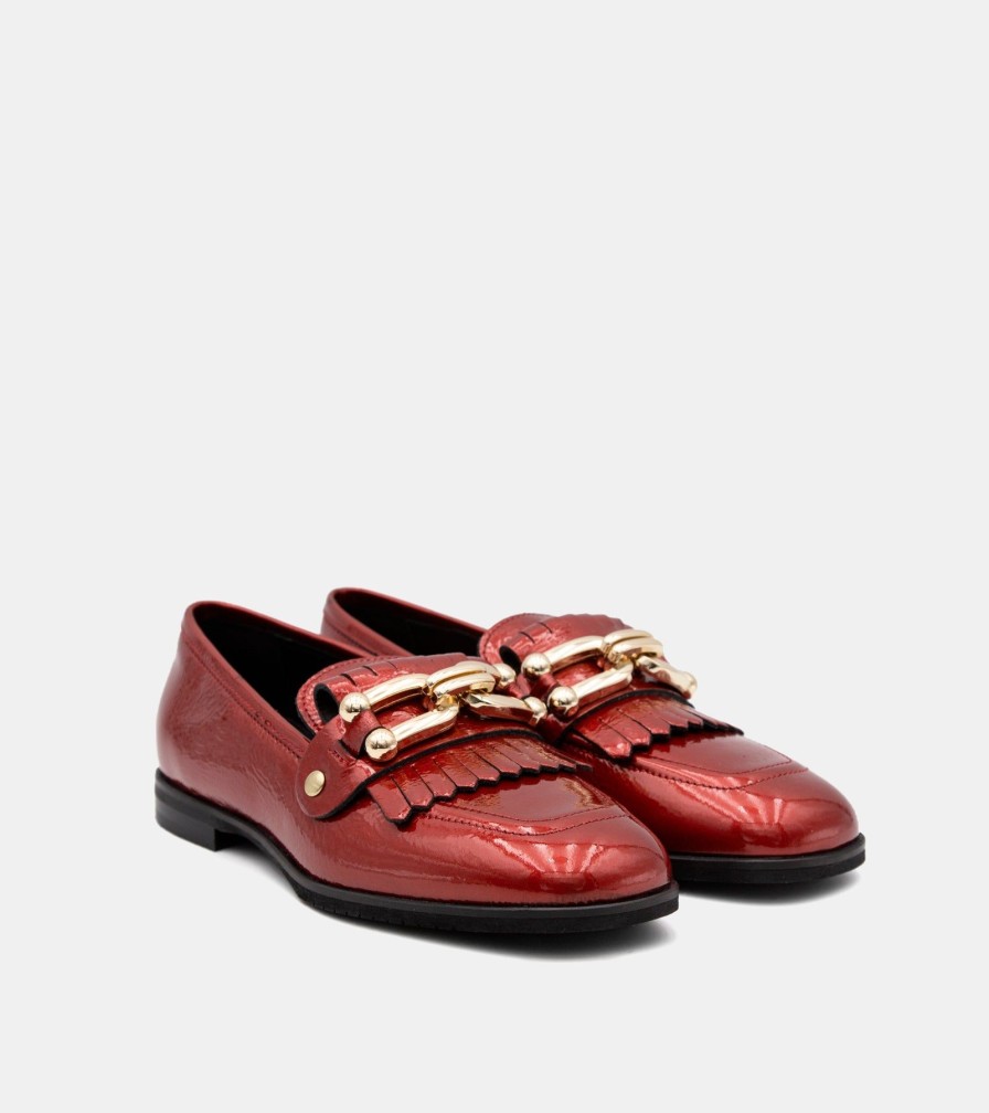 Moccasins BENCIVENGA | Red Naplak Loafers