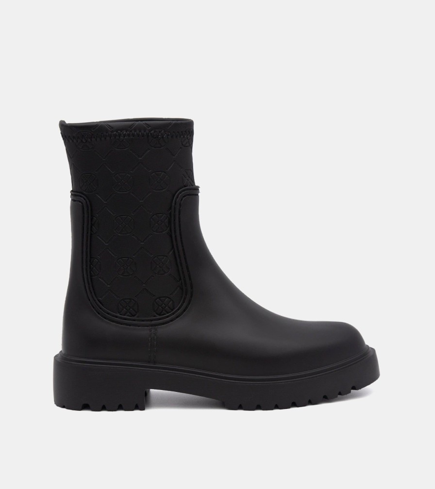 Ankle Boots UNISA | Galosce Gomma Nero