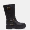 Ankle Boots EFFEGGI | Biker Vitello Nero