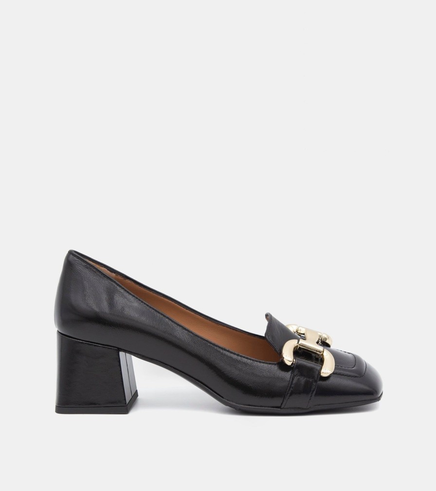 Moccasins MARTINA | Verlux Black Loafers