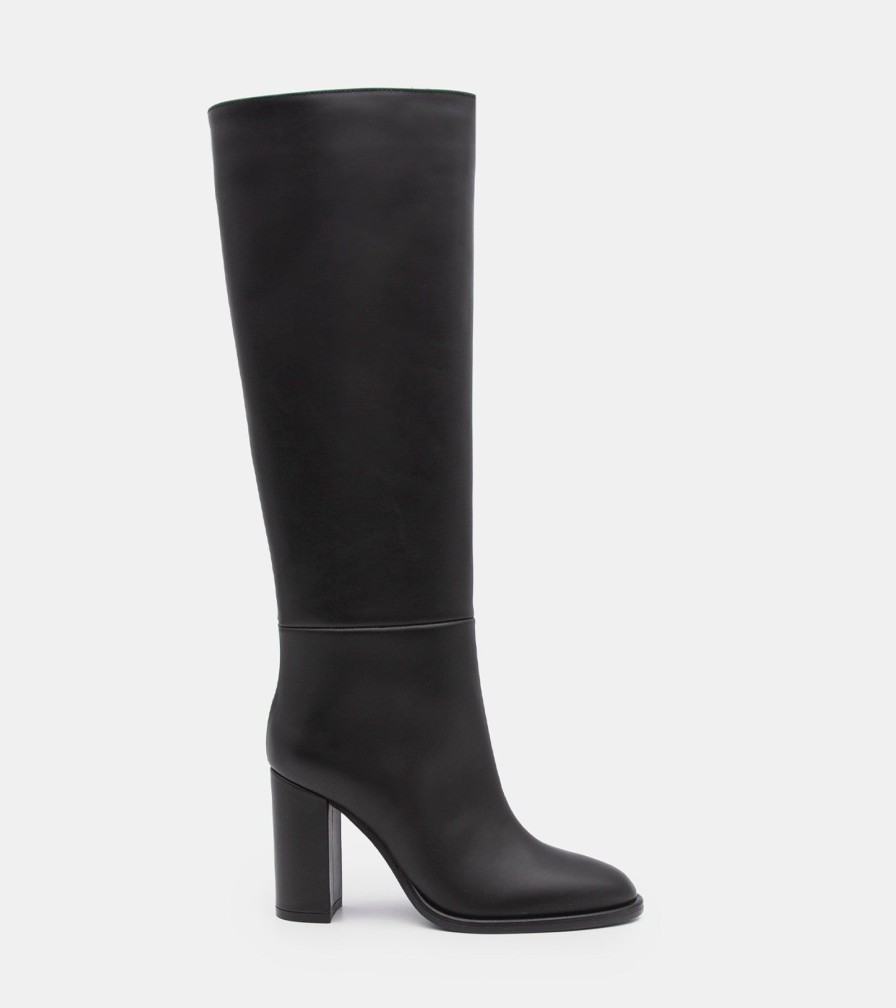 Boots CANAPE | Black Calfskin Boots