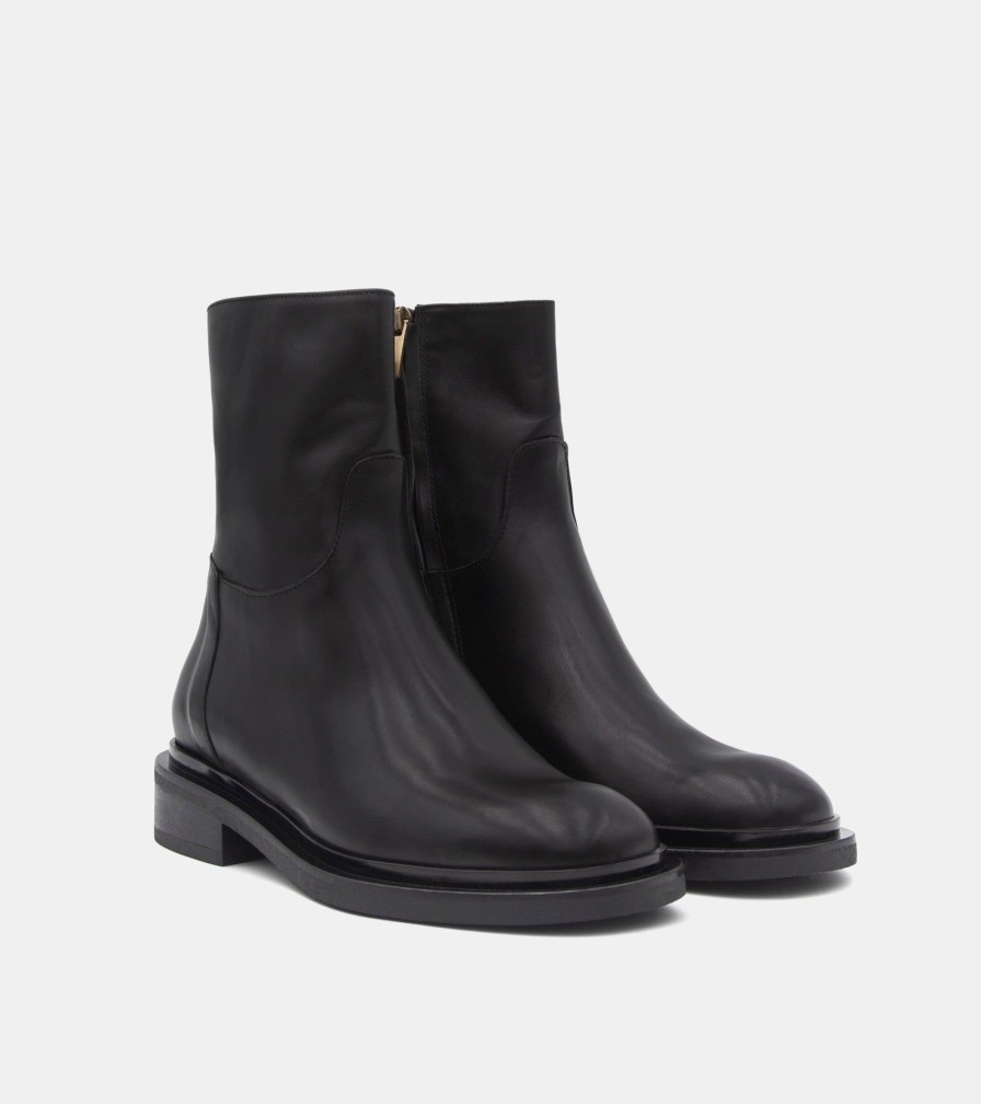 Ankle Boots LADYSHOES | Tronchetti Vitello Nero