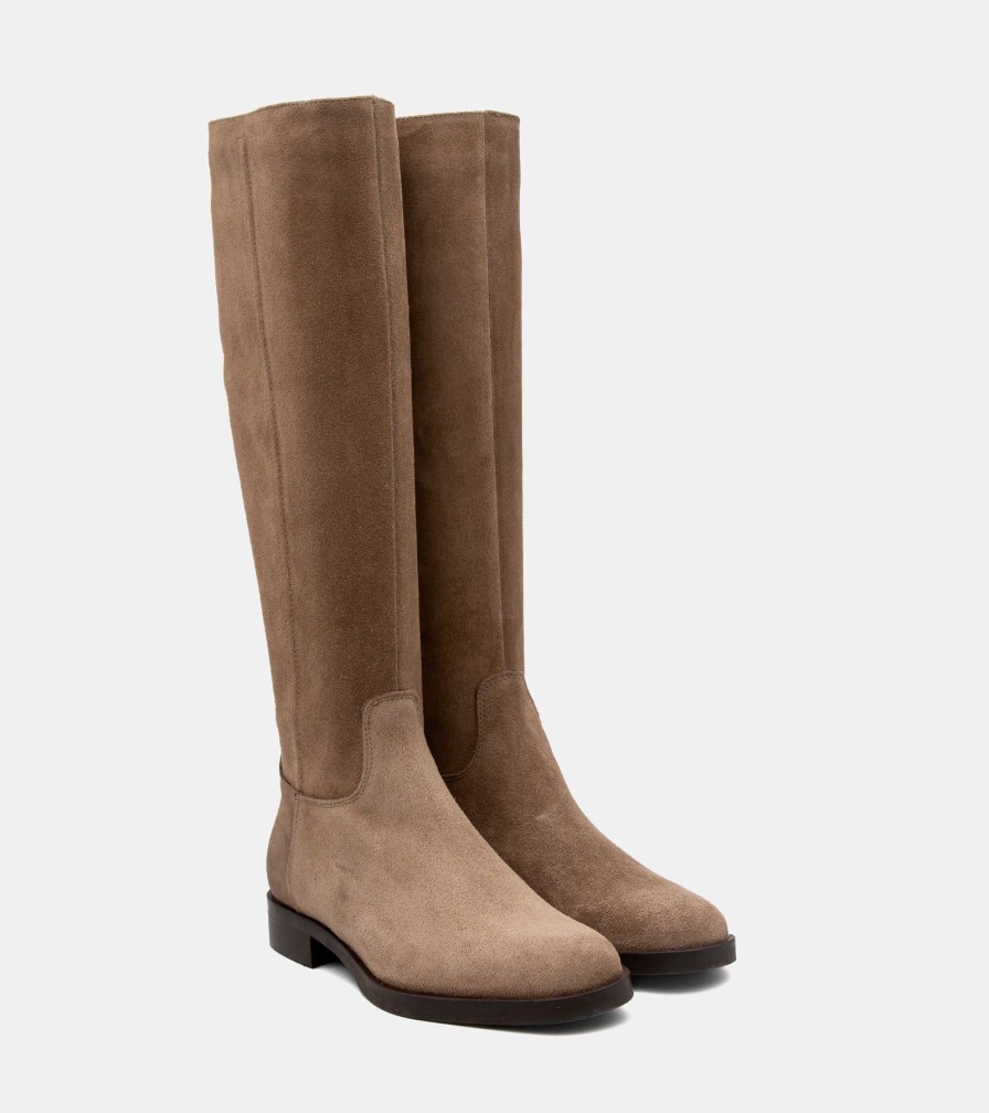 Boots BENCIVENGA | Stivali Camoscio Taupe