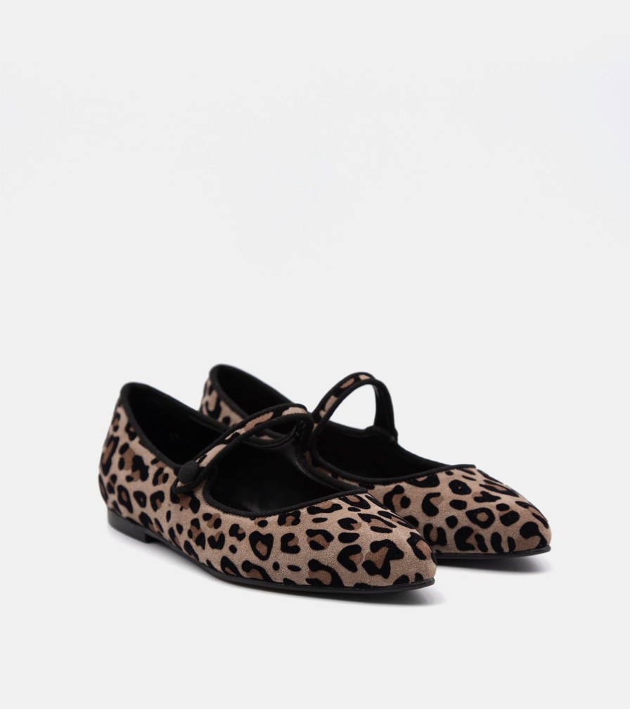 Dancers ESTER | Ballerine Leopardo Taupe