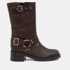 Ankle Boots Vu0026C | Biker Vitello Testa Di Moro