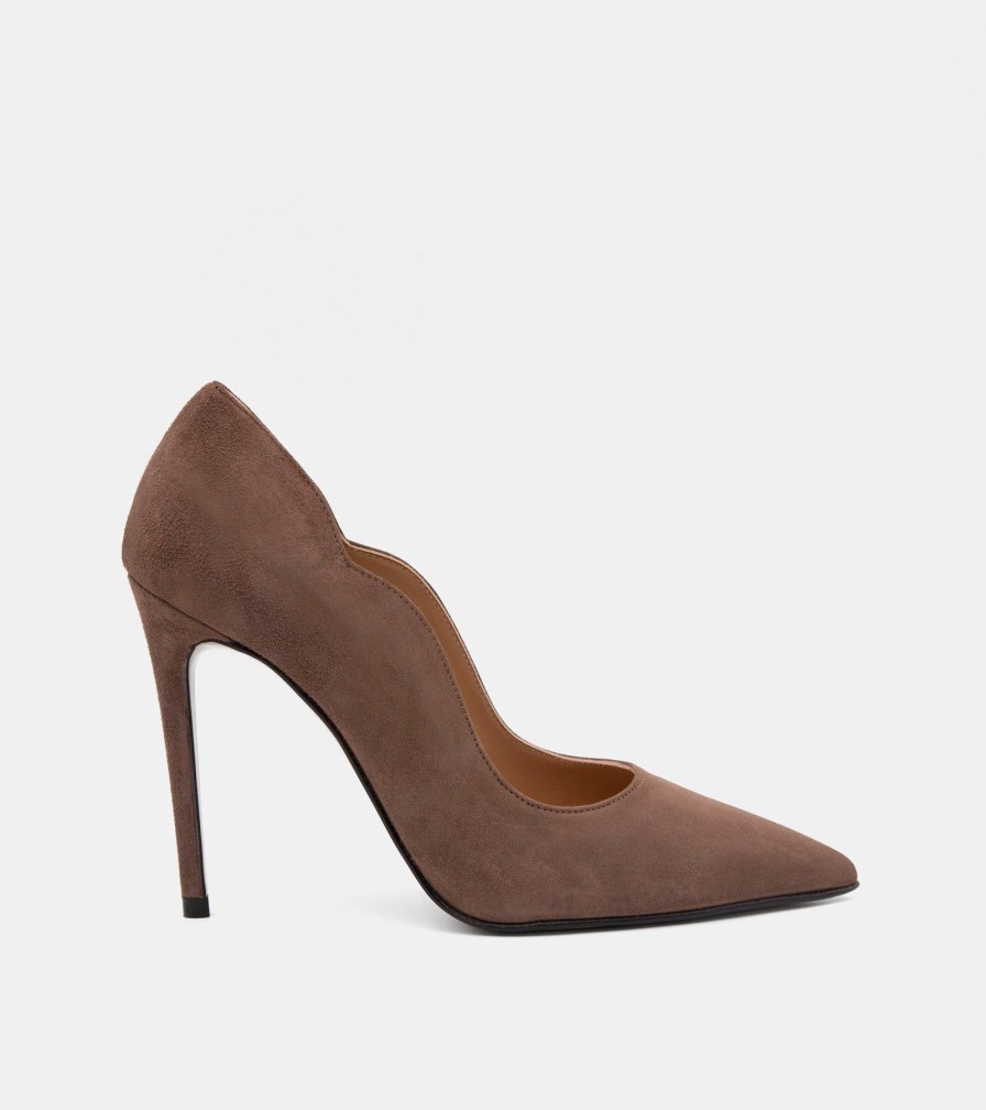 Pumps CRISPI | Maple Suede Decollete