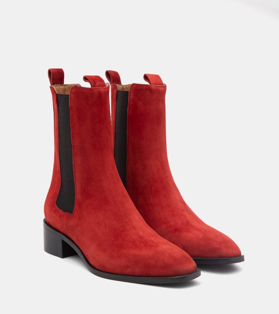 Beatles MARTINA | Beatles Red Suede