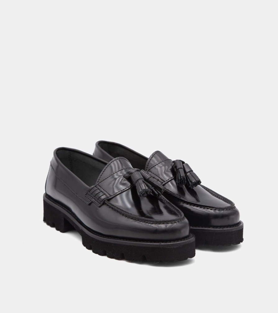 Moccasins VENI | Mocassini Abrasivato Nero