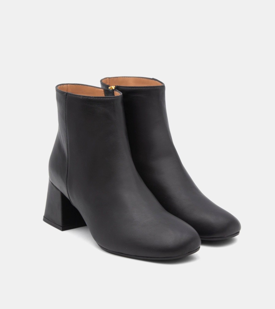 Ankle Boots T.Q. | Tronchetto Nappa Nero