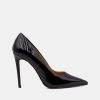 Pumps CRISPI | Patent Black Decollete