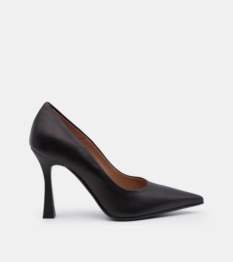 Pumps CANAPE | Black Nappa Decollete