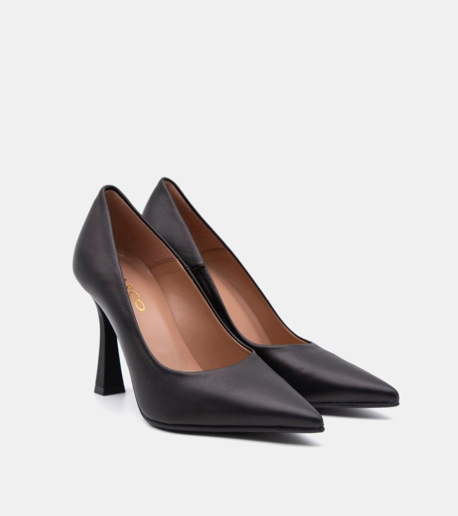 Pumps CANAPE | Black Nappa Decollete