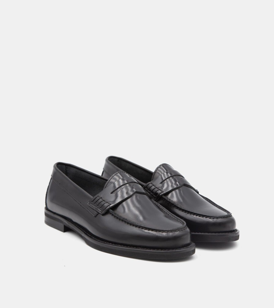 Moccasins VENI | Mocassini Abrasivato Nero