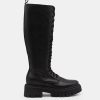 Amphibians CROWN | Black Nappa Boots