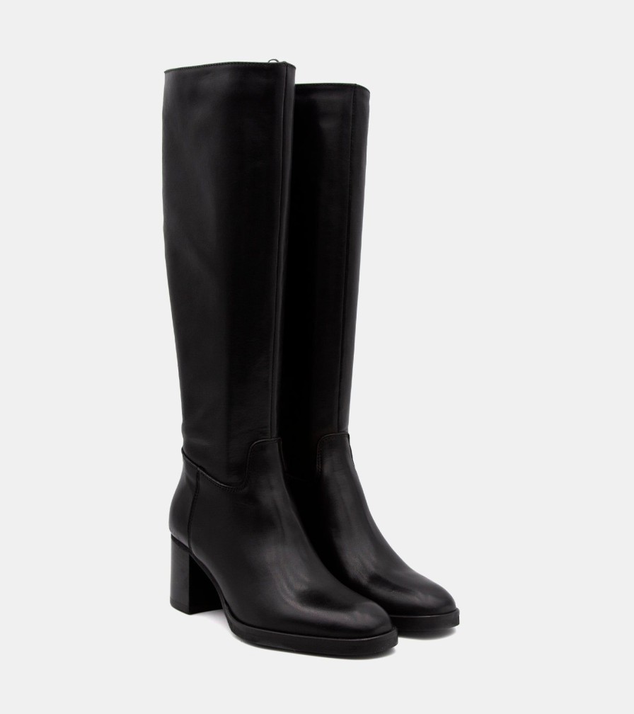 Boots BENCIVENGA | Black Calfskin Boots