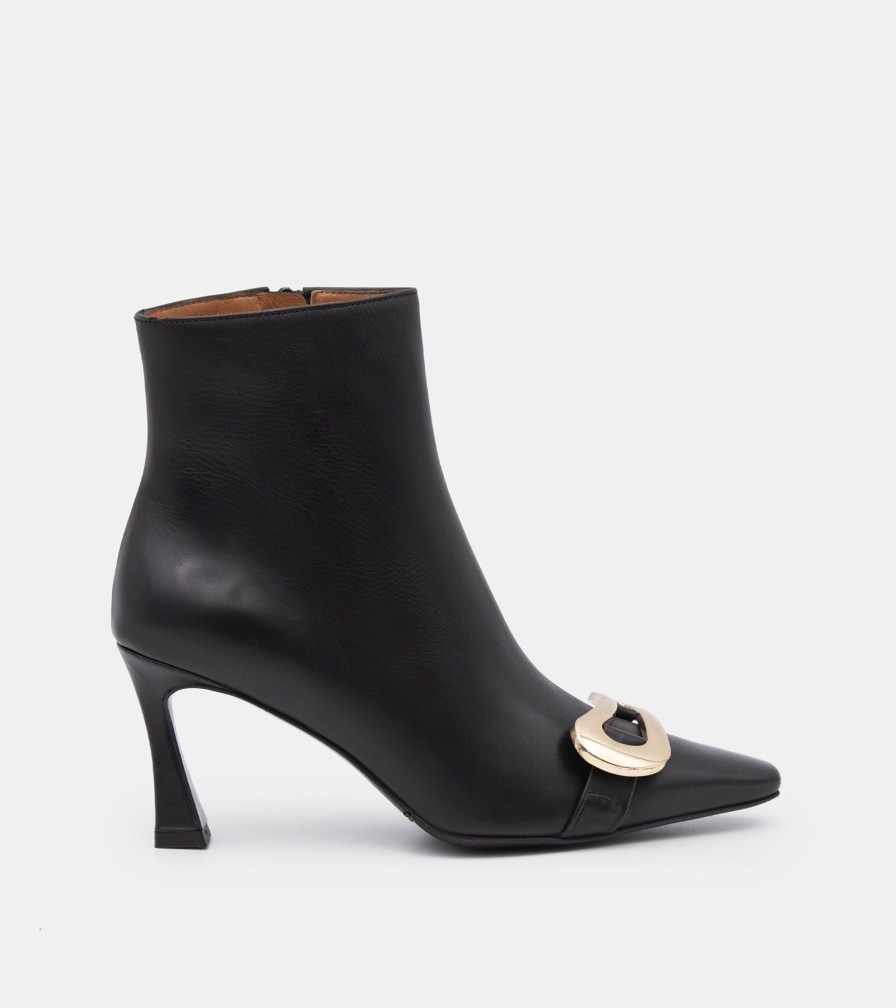 Ankle Boots MARTINA | Black Calf Ankle Boots