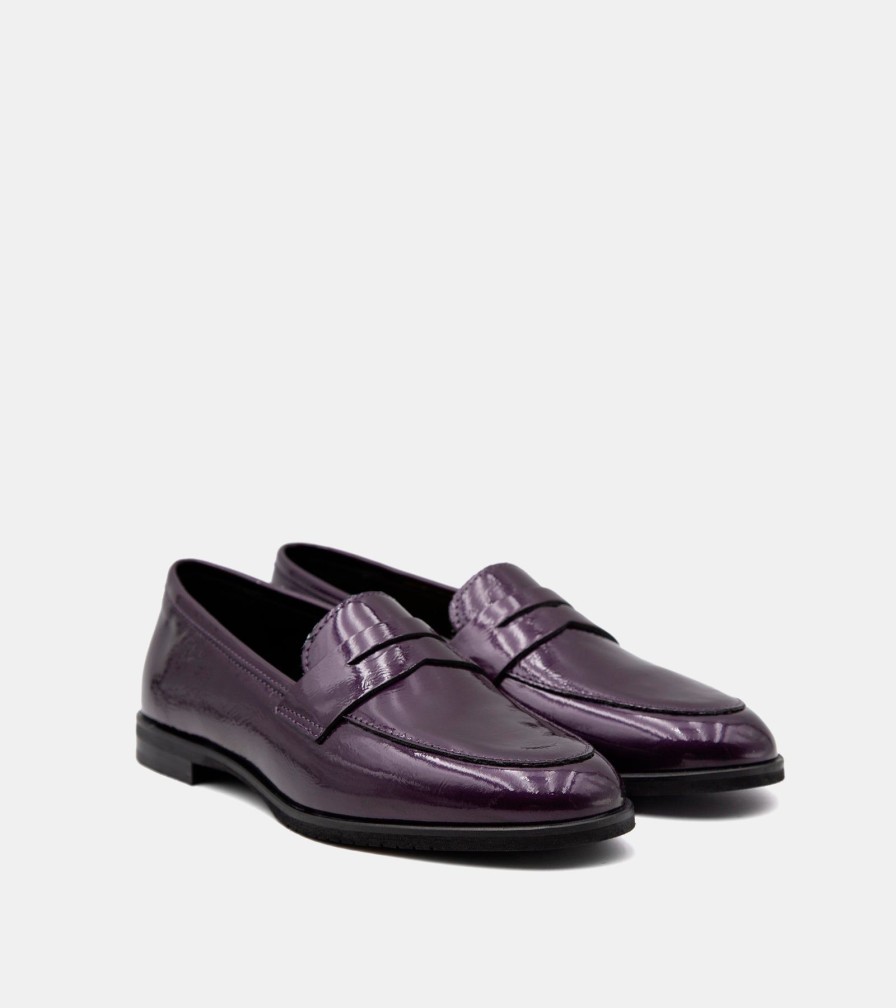 Moccasins BENCIVENGA | Purple Naplak Loafers