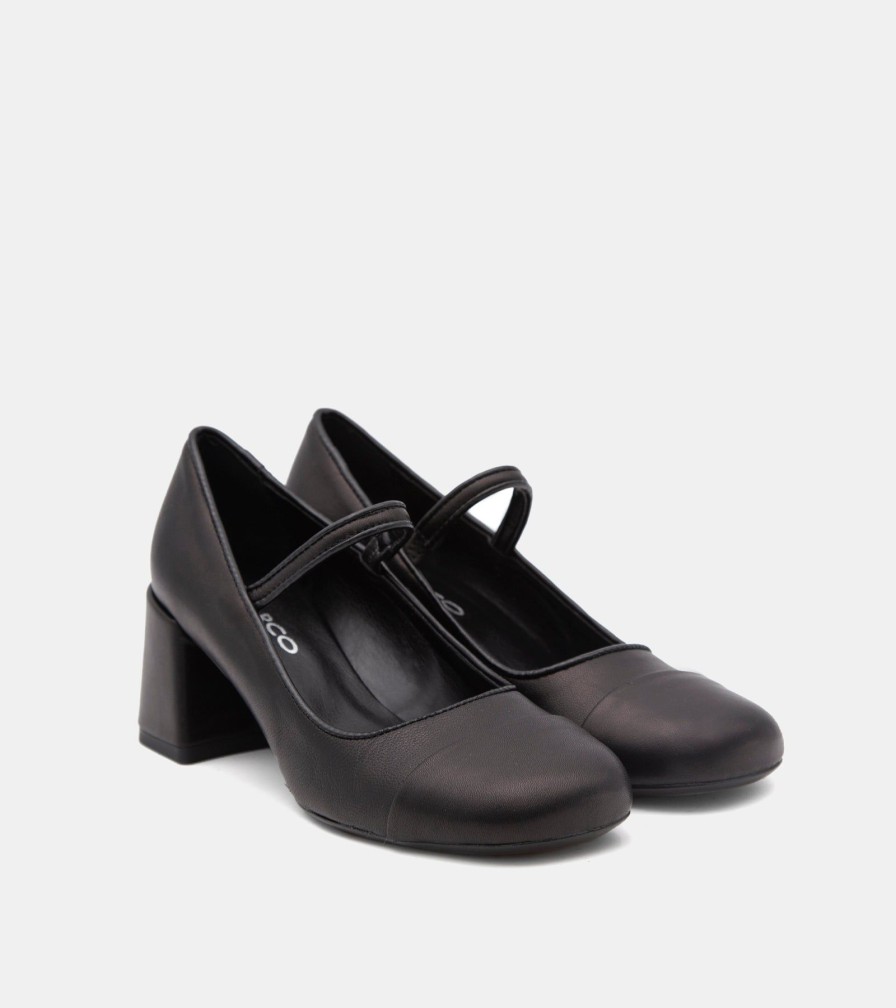 Pumps NOE | Black Nappa Decollete