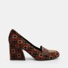 Pumps GOLD | Multicolor Velvet Decollete