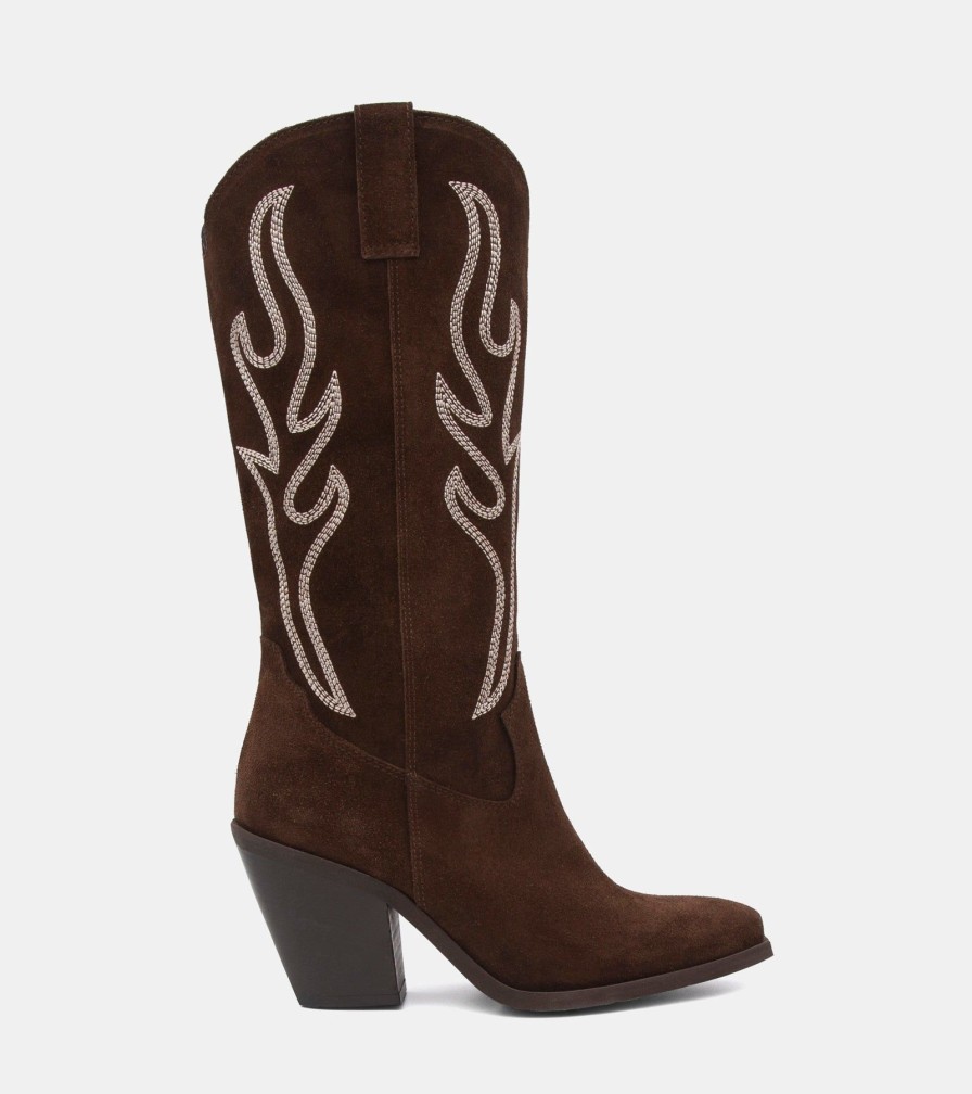 Texans PEZZELLA | Texani Camoscio Marrone