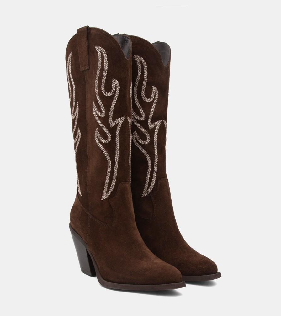 Texans PEZZELLA | Texani Camoscio Marrone