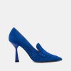 Pumps CRISPI | Blue Suede Decollete