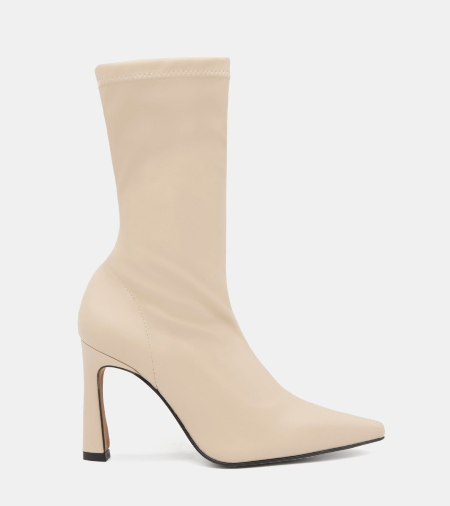 Ankle Boots ALARCON | Tronchetti Pelle Beige