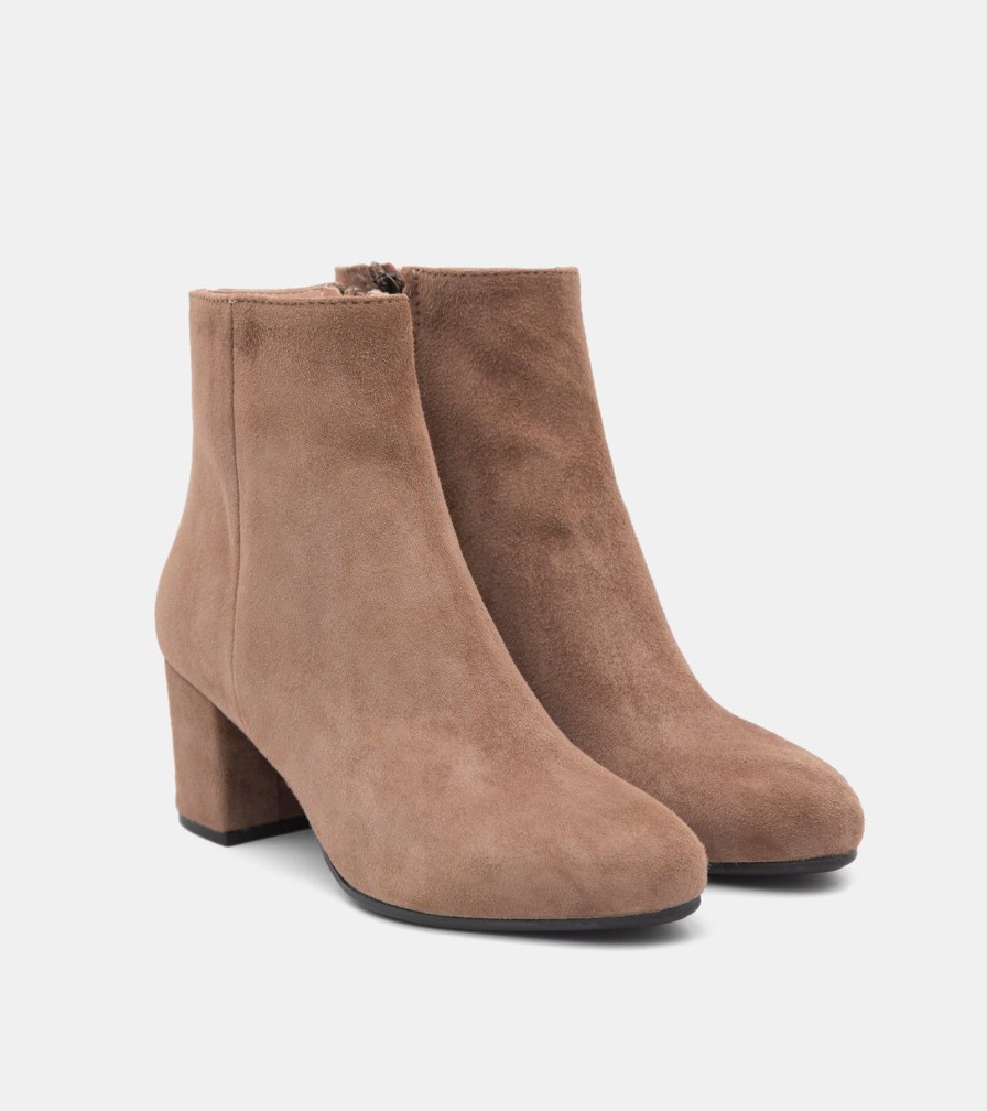 Ankle Boots DONNA LEI | Tronchetti Camoscio Acero