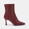 Ankle Boots ANIMA | Bordeaux Nappa Ankle Boots