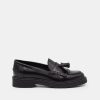 Moccasins JOAN | Black Brushed Loafers