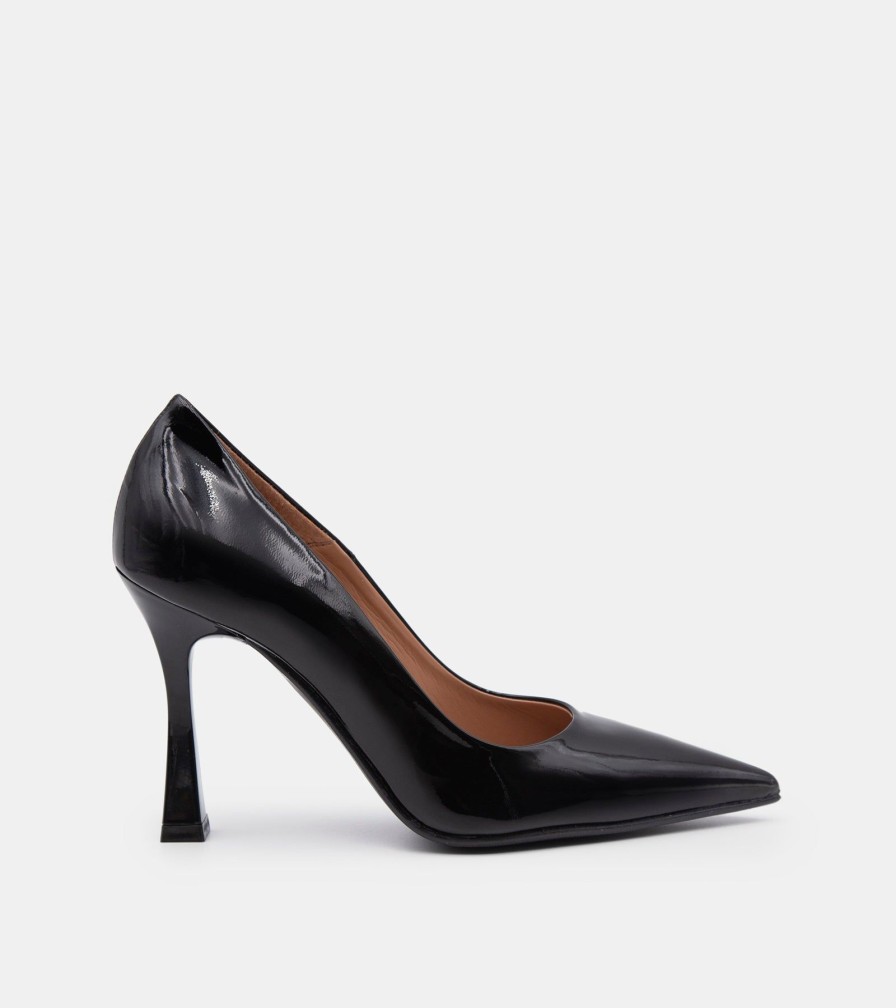 Pumps CANAPE | Patent Black Decollete