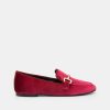 Moccasins ESTER | Purple Velvet Loafers