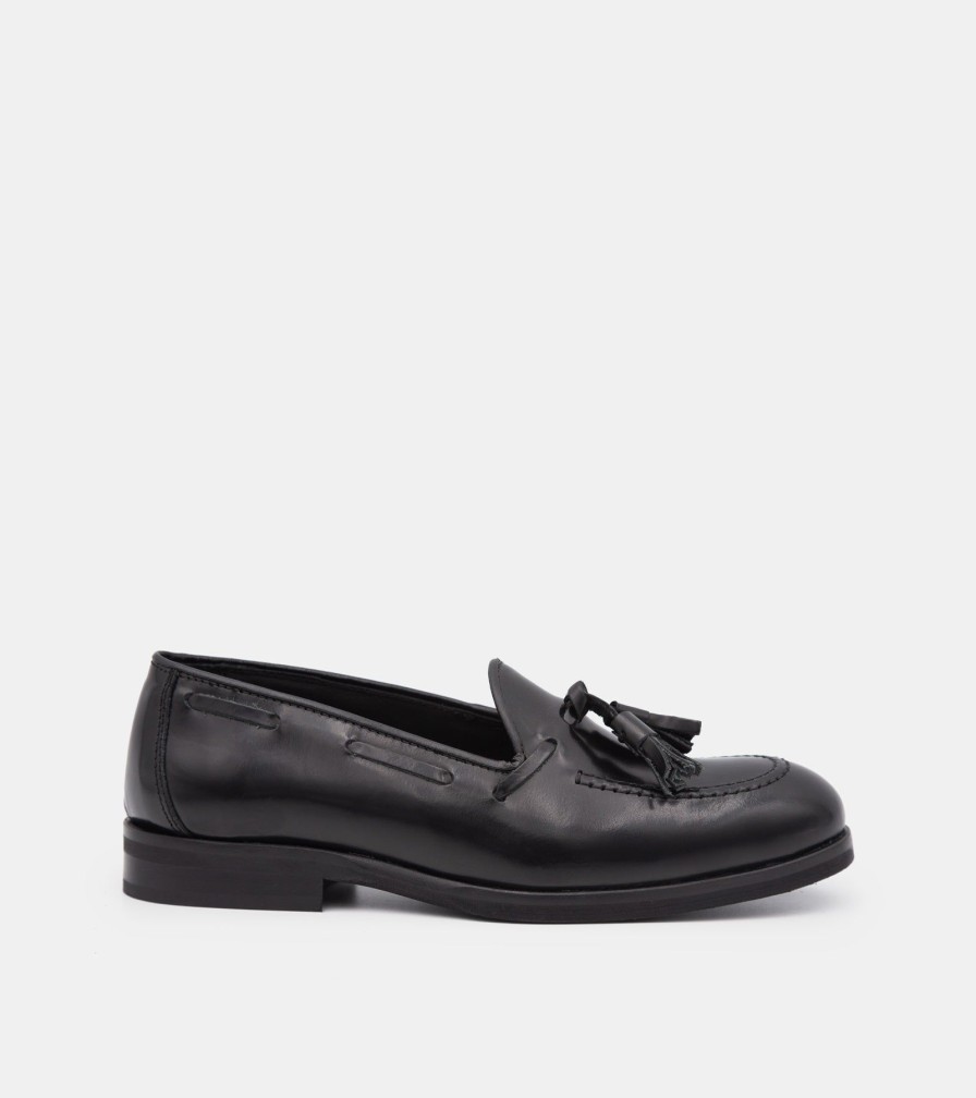 Moccasins VENI | Mocassini Abrasivato Nero