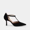 Pumps CRISPI | Black Suede Decollete