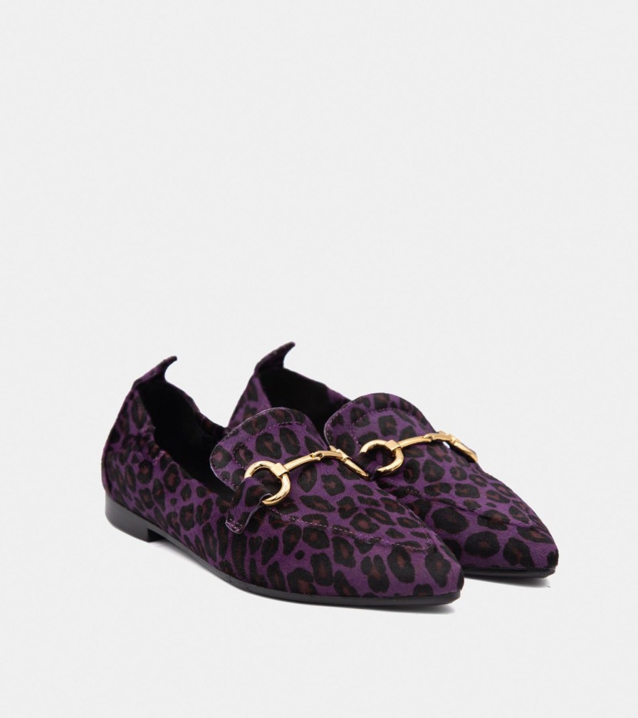 Moccasins G.UNION | Purple Spotted Moccasins