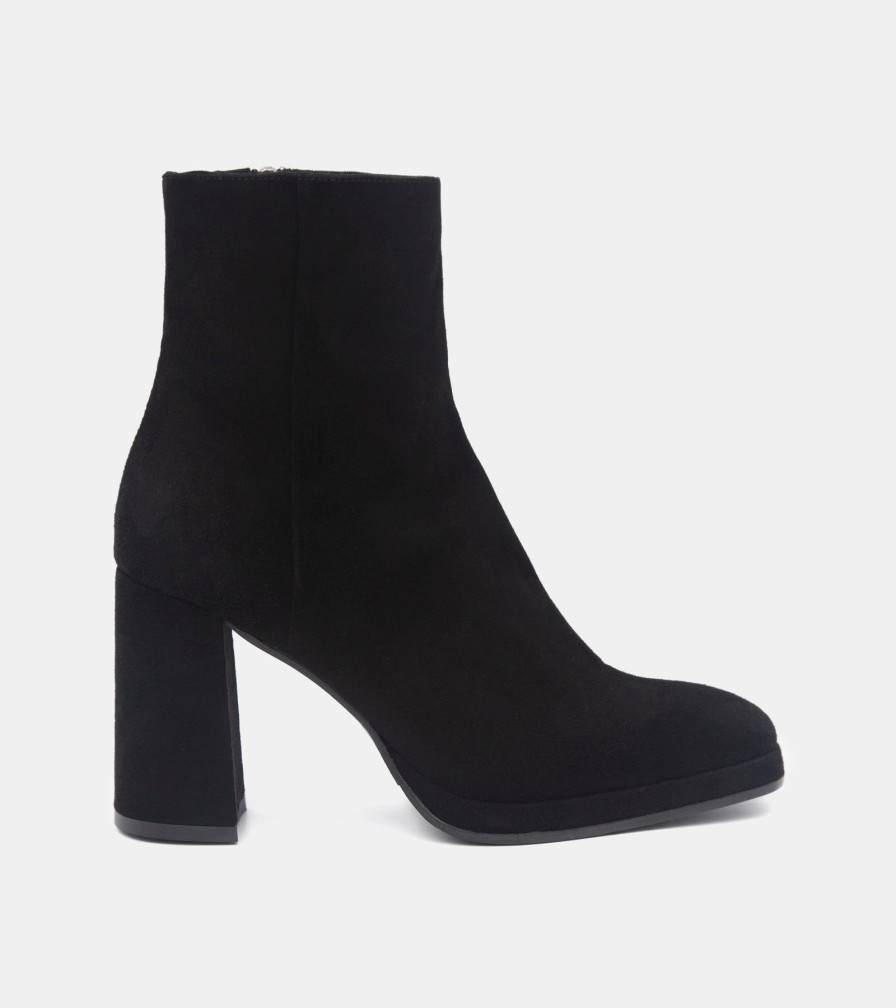 Ankle Boots CRIDANIEL | Tronchetti Camoscio Nero