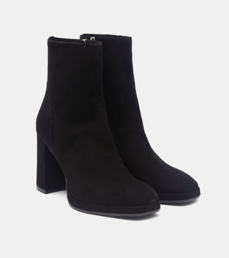 Ankle Boots CRIDANIEL | Tronchetti Camoscio Nero