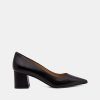 Pumps CRISPI | Black Nappa Decollete